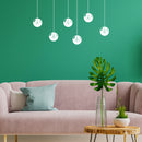 Vinyl Wall Art Decal - Hanging Roof Lights - 49.5" x 16.5" - Trendy Creative Desgin Sticker For Home Office Bedroom Living Room Kitchen Restaurants Window Decor 3