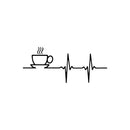 Vinyl Wall Art Decal - Coffee Life - 40" x 17" - Trendy Funny Cafe Quote Sticker For Home Kitchen Bedroom Store Living Room Work Office Kitchenette Decor 1