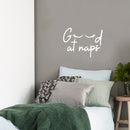 Vinyl Wall Art Decal - Good At Naps - 10" x 13" - Trendy Lovely Funny Good Vibes Quote Sticker For Home Bedroom Kids Room Nursery Playroom Daycare Closet Boutique Beauty Saloon Decor 3