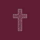 Vinyl Wall Art Decal - Religious Cross - 27" x 17" - Modern Inspirational Spiritual Figure Sticker For Home Office Church Living Room Bedroom Decor 1