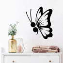 Vinyl Wall Art Decal - Dot Butterfly - 14. Cute Minimal Geometric Animal Design Sticker For Girly Home Office Bedroom Boutique Beauty Salon Mirror Decor 2