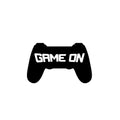 Vinyl Wall Art Decal - Game On - 15. Trendy Fun Good Vibes Control Console Video Games Design Sticker For Kids Room Playroom Playground Toys Storefront Classroom Daycare Decor 1