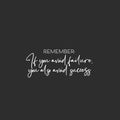 Vinyl Wall Art Decal - If You Avoid Failure You Also Avoid Success - 10.5" x 15" - Trendy Motivating Positive Quote Sticker For Home Bedroom Classroom Office Gym Fitness Lifestyle Decor 1