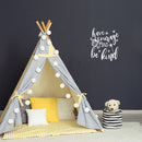 Vinyl Wall Art Decal - Have Courage And Be Kind - 20" x 17" - Trendy Inspirational Cute Animal Design Sticker For Children Bedroom Home Baby Nursery Daycare Kids Room Decor 3
