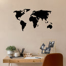 Vinyl Wall Art Decal - Map Of The World - 30" x 17" - Trendy Countries Of The World Sticker For School Kids Classroom Office Living Room Travel Coffee Shop Decor 2