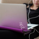 Vinyl Wall Art Decal - Geometric Dinosaur - 4" x 3.5" - Modern Minimalist Design Sticker For Bedroom Mirror Make Up Notebooks Laptops Mugs Thermos Car Bumpers Windows Decor 3