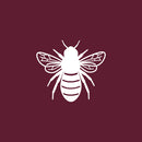 Vinyl Wall Art Decal - Bee - 4" x 4.5" - Modern Animal Design Sticker For Bedroom Mirror Make Up Notebooks Laptops Mugs Thermos Car Bumpers Windows Decor 1