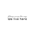 Vinyl Wall Art Decal - Please Excuse The Mess We Live Here - 7. Trendy Funny Joke Quote Sticker For Home Office Bedroom Living Room Sarcastic Decor 1