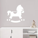 Vinyl Wall Art Decal - Horse Toy - 15" x 15" - Trendy Inspirational Cute Design Sticker For Children Bedroom Home Baby Nursery Daycare Kids Room Decor 2