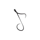 Vinyl Wall Art Decal - Music Note - 29. - Trendy Fun Inspiring Eighth Note Shape Cool Design Sticker For Bedroom Living Room Office School Classroom Coffee Shop Music Store Decor 1