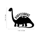 Vinyl Wall Art Decal - Babysaurus - 10" x 13" - Modern Inspirational Cute Quote Sticker For Children Bedroom Home Baby Nursery Daycare Kids Room Decor 4