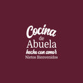 Vinyl Wall Art Decal - Cocina De Abuela Hecho Con Amor / Grandma's Kitchen Made With Love - 16" x 17" - Modern Spanish Quote Sticker For Home Family Latinas Dining Room Decor 1