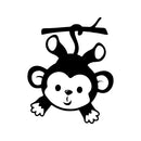 Vinyl Wall Art Decal - Little Monkey - Trendy Lovely Design Sticker For Home Toddlers Bedroom Baby's Nursery Playroom Daycare Kindergarten Decor 1