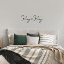 Vinyl Wall Art Decal - King & King Headboard - 35" x 12.5" - Married Couples Wedding Gift Male Home Bedroom Quote Sticker Living Room Gay Love Men LGBTQ Room Decor 2