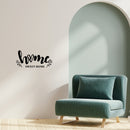Vinyl Wall Art Decal - Home Sweet Home - Trendy Lovely inspirational Charming Quote Sticker For Home Doors Windows Family Living Room Coffee Shop Storefront Decor 3