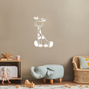 Vinyl Wall Art Decal - Cute Giraffe - 20" x 13" - Trendy Inspirational Cute Animal Design Sticker For Children Bedroom Home Baby Nursery Daycare Kids Room Decor 2