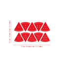 Vinyl Wall Art Decal - Watermelon Numbers 1-10 - 35" x 19.5" - Trendy Educational Back to School Design Sticker For Classroom Kids Room Home Kindergarten Funny Playroom Preschool Decor 4