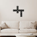 Vinyl Wall Art Decal - Home Family Love - Trendy Lovely Inspiring Positive Quote Sticker For Home Bedroom Family Room Playroom Kindergarten Classroom Coffee Shop Decor 3