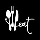 Vinyl Wall Art Decal - Fork Knife Spoon - 15.5" x 16.5" - Trendy Lovely Funny Food Design Sticker For Home Living Room Kitchen Dining Room Restaurant Coffee Shop Bakery Storefront Decor 1