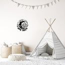 Vinyl Wall Art Decal - I Love You To The Moon And Back - Modern Inspirational Quote Sticker For Children Bedroom Home Nursery Daycare Kids Room Decor 3