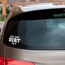Vinyl Wall Art Decal - Rub Some Dirt On It - 4" x 5" - Trendy Adult Joke Quote Hand Design Sticker For Bedroom Mirror Notebooks Laptops Mugs Thermos Cars Bumper Decor 2