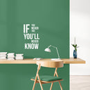 Vinyl Wall Art Decal - If You Never Try You'll Never Know - 19" x 12" - Trendy Motivating Positive Quote Sticker For Workout Room Office School Gym Fitness Lifestyle Decor 3