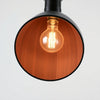 Hampton Bay HD7980A1 14.38" Lámpara de Techo Empotrada Negra Mate Greenwood — imagen 1