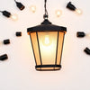 Home Decorators Collection HD7837C Lámpara de Pared Exterior Tiffany Negra — imagen 3