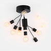 Hampton Bay HD7133A 9.38" Lámpara de Techo Empotrada Negra Mate/Oro Cepillado — imagen 3
