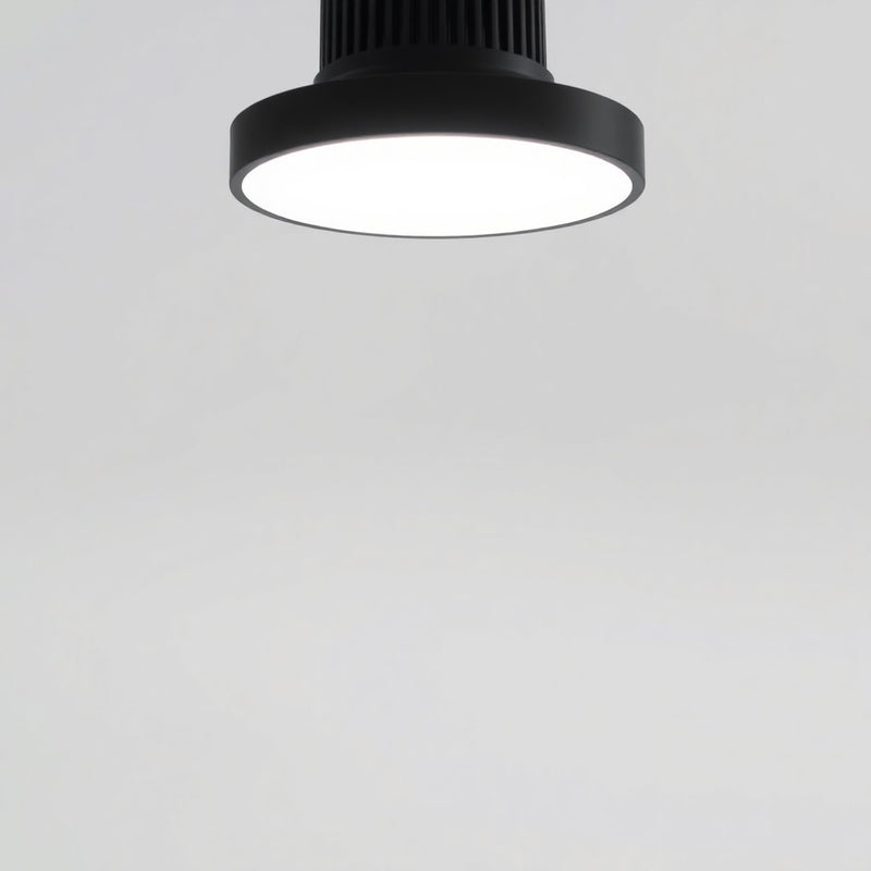 Hampton Bay HD7995B Lámpara Colgante LED Integrada Negra Mate 23W — imagen 1