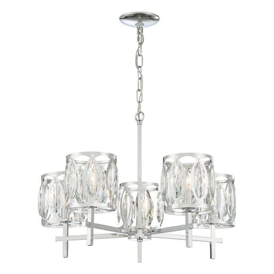 Easylite 38731-HB Lámpara de Araña Cromada de 5 Luces | MiOfertas