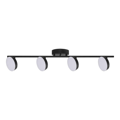 Hampton Bay 23055-003 2.6 ft. Kit de Iluminación de Riel LED Integrado Negro | MiOfertas