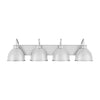 Hampton Bay 51906 30" Lámpara de Tocador Tallulah 4 Luces Cromo | MiOfertas