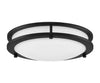 Hampton Bay C6058-BK 13" Lámpara de Techo Empotrada Negra con Cuentas | MiOfertas