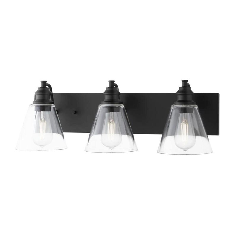 Hampton Bay LBZ8303AX-01/MB 36" Lámpara Colgante Florabelle 3 Luces Negro Mate | MiOfertas