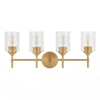 Home Decorators Collection 39340-HBBC Lámpara de Tocador Ayelen 4 Luces Latón Cepillado | MiOfertas