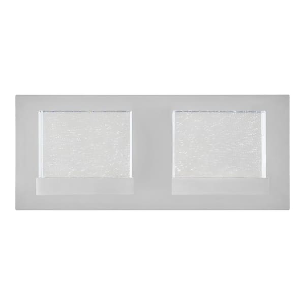 Home Decorators Collection 39687-HBOS 12.2" Barra LED Integrada Cromada para Baño | MiOfertas
