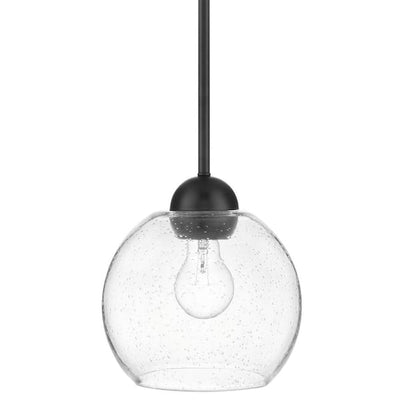 Home Decorators Collection 45094-HBO Lámpara Colgante Jill Negra con Globo de Cristal Sembrado | MiOfertas