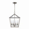 Home Decorators Collection CP 46201 Lámpara Araña Weyburn Cromo Pulido 4 Luces | MiOfertas