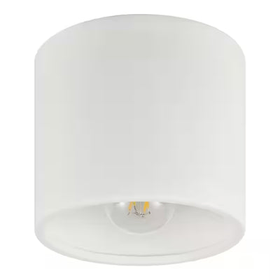 Home Decorators Collection HD-1950-WH-I 7" Lámpara de Techo Empotrada Blanca Mate | MiOfertas