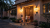 Plafón Semi-Empotrado Home Decorators Collection Bell Ridge HDP99205GRN Gris 18 pulg. 1 Luz
