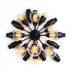 Hampton Bay T-V00127007A Westerling 19" Lámpara de Tocador Negra Mate 2 Luces — imagen 3