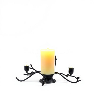 Home Decorators Collection 1034HDCGIDI 24" Candelabro Costero Negro Palermo Grove 5 Luces — imagen 1