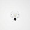 Hampton Bay KH-001S Lámpara Colgante Dorada Geométrica — imagen 1