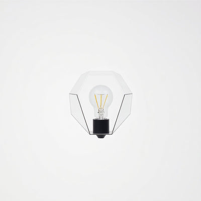 Hampton Bay KH-001S Lámpara Colgante Dorada Geométrica — imagen 1