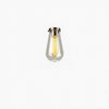 Hampton Bay 1017HBMBZDI 32-3/8" Lámpara Tocador Bronce 4 Luces Vidrio Sembrado — imagen 1