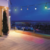 Novolink CSL-12-5-BLE 27.42 ft. Serie de Luces LED Edison Inteligentes RGBW para Exterior