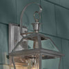 Home Decorators Collection JLW1602AX-04/SL 20.2" Farol de Pared Exterior Estilo Francés