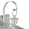 Home Decorators Collection JLW1602AX-04/SL 20.2" Farol de Pared Exterior Estilo Francés