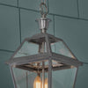 Home Decorators Collection JLW1702AX-02/SL Lámpara Colgante Exterior Estilo Gas Acero Inoxidable